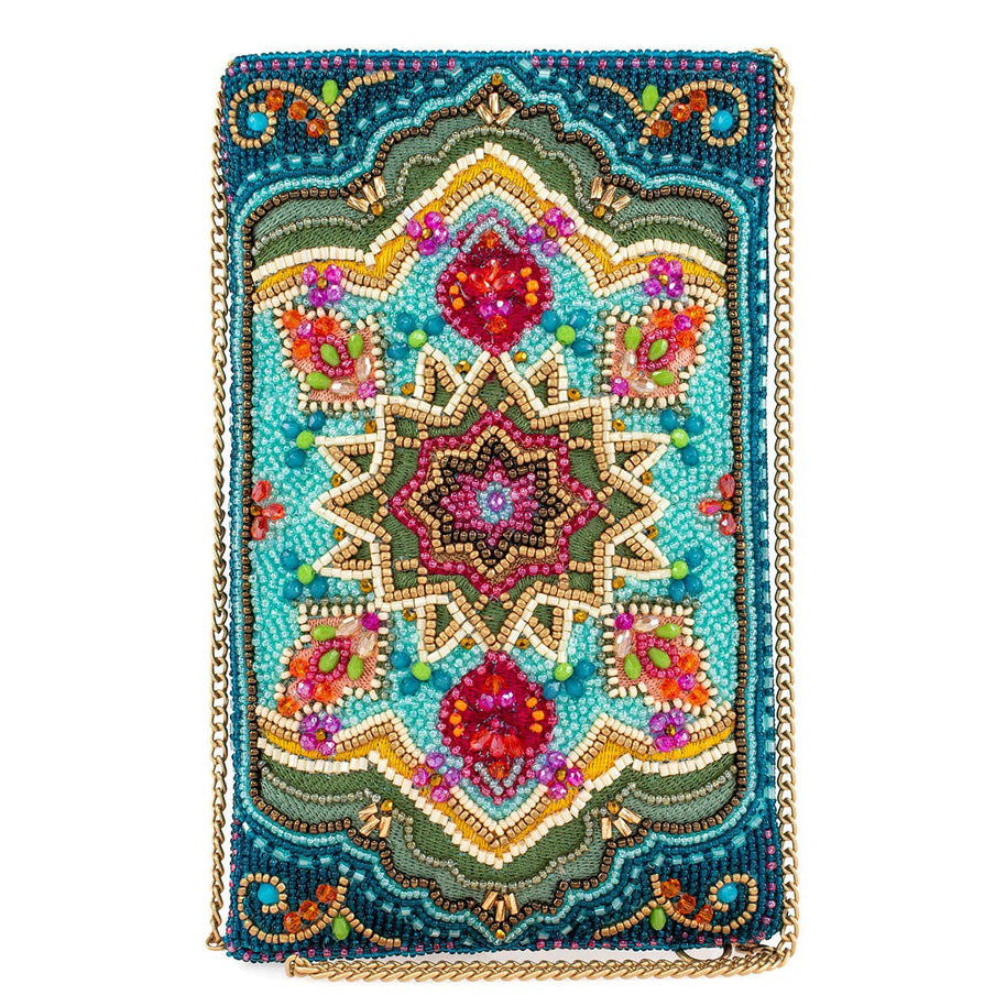 Hand Beaded Venice Crossbody Phone Bag