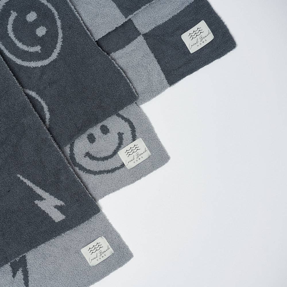 Lightning Bolt Luxe Home Blanket