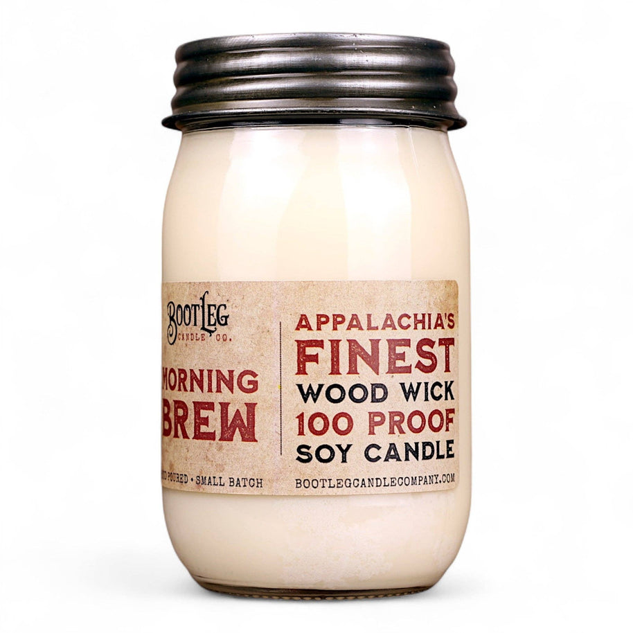 Morning Brew - 16oz Soy Wax, Wood Wick Candle
