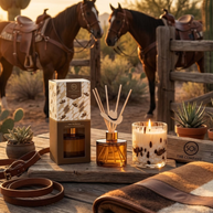 Into the Sunset (Cowboy Hat) Icon 12oz Candle