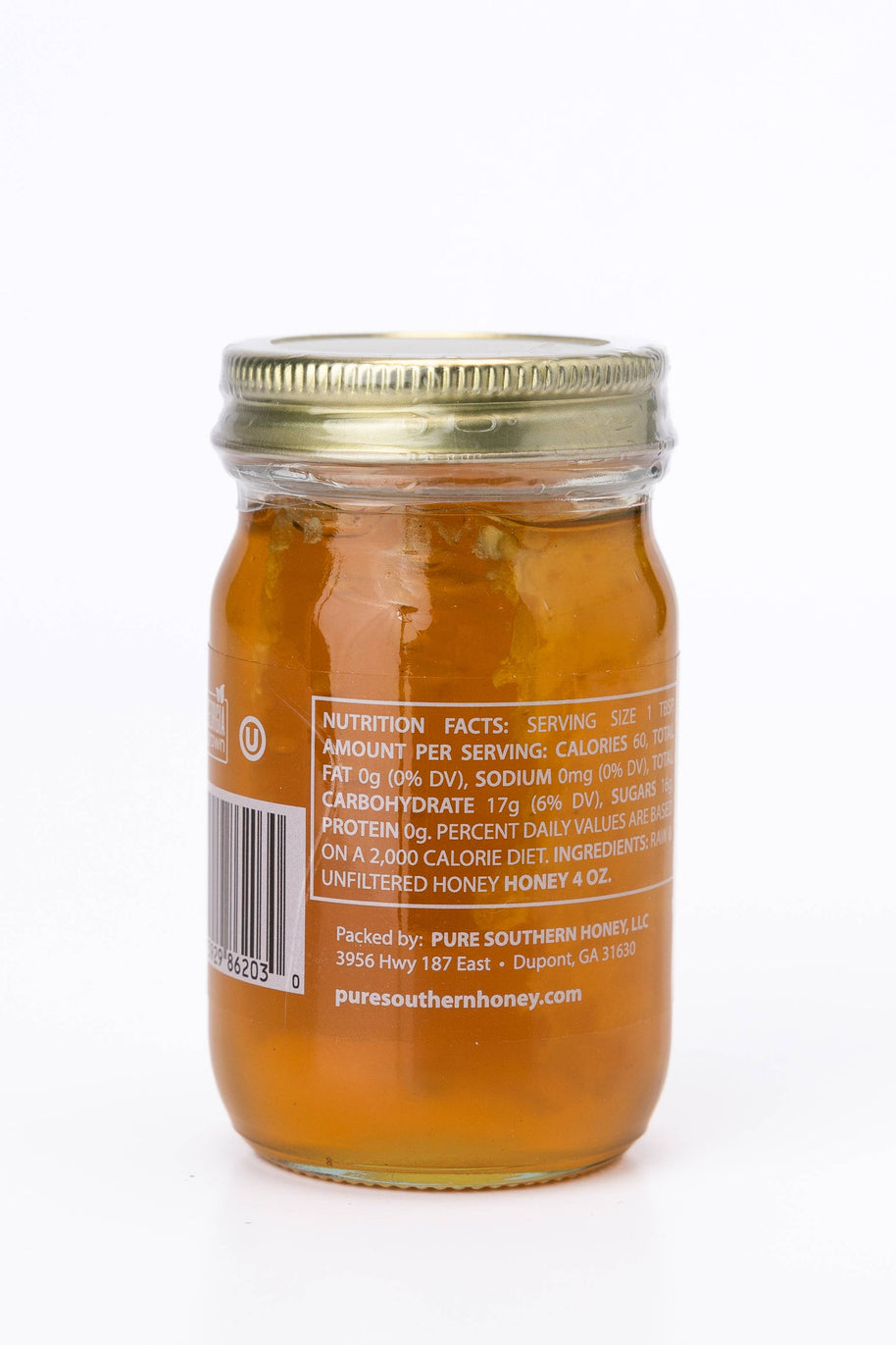 Pure Southern Honey, Mini Honey With Comb 4 Oz