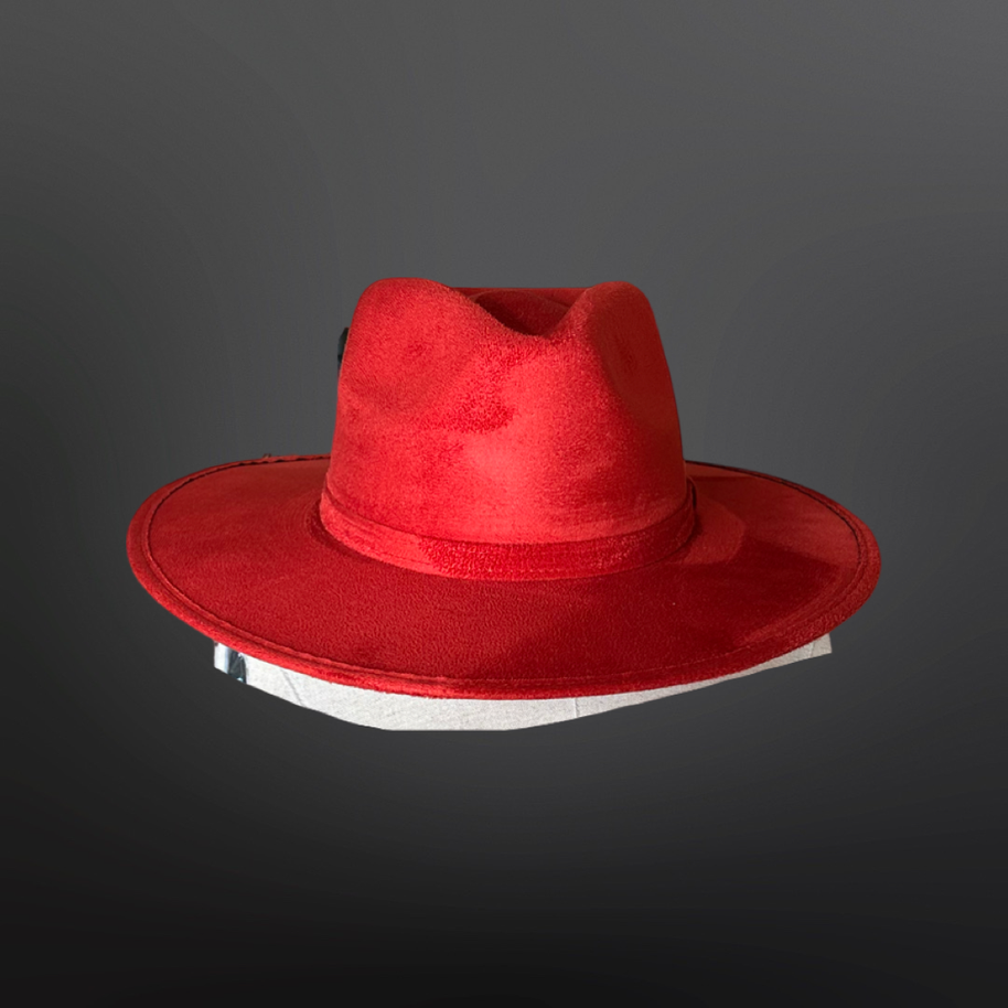 Rancher Vegan Suede Hat 