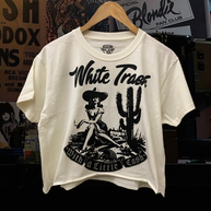 White Trash Relaxed Crop T-Shirt