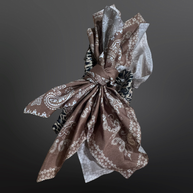 Western Paisley Claw Clip