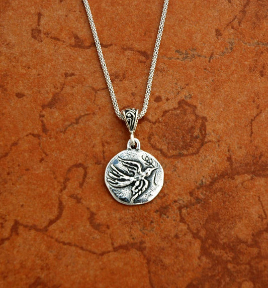 Sterling Holy Spirit Necklace