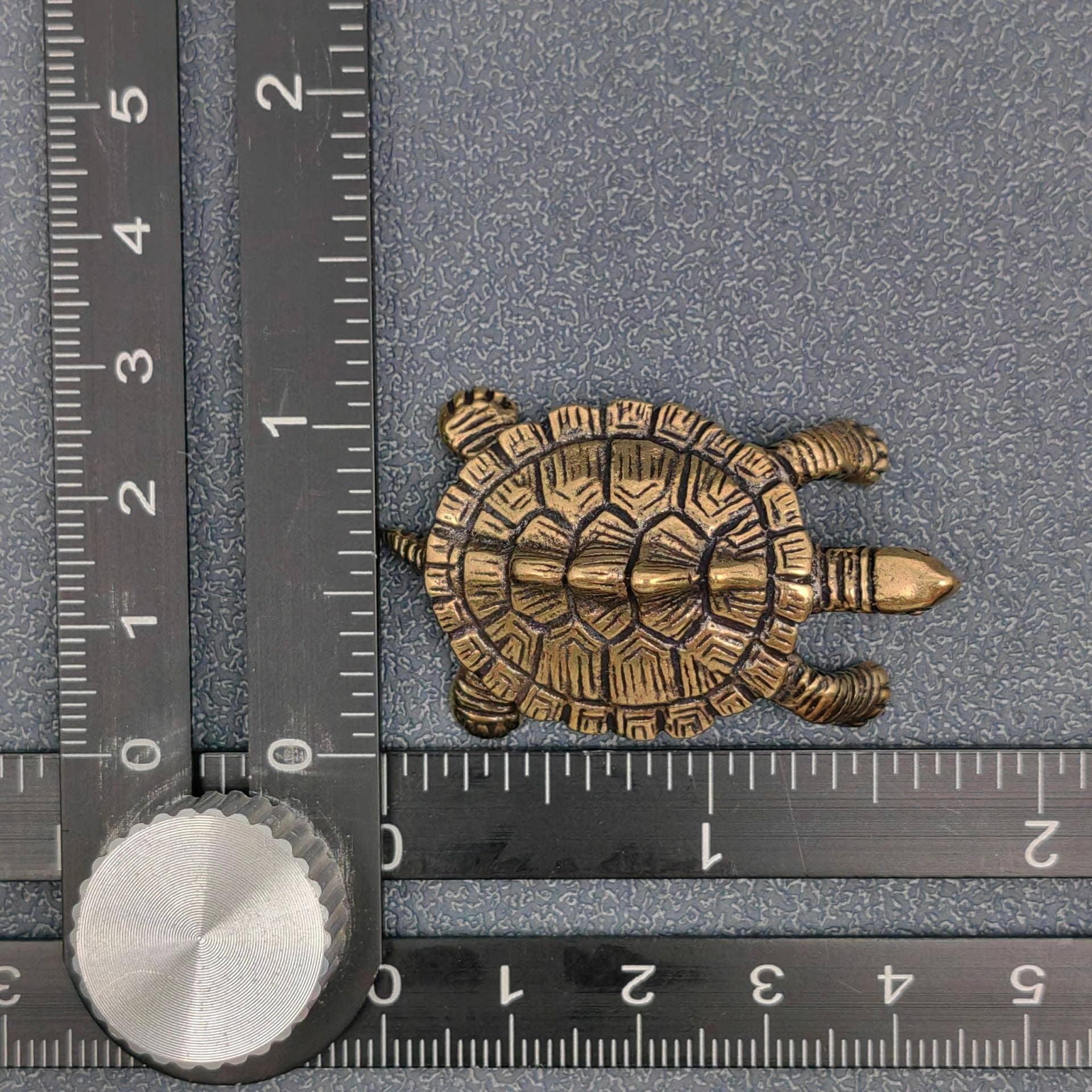 Turtle Brass Figurine