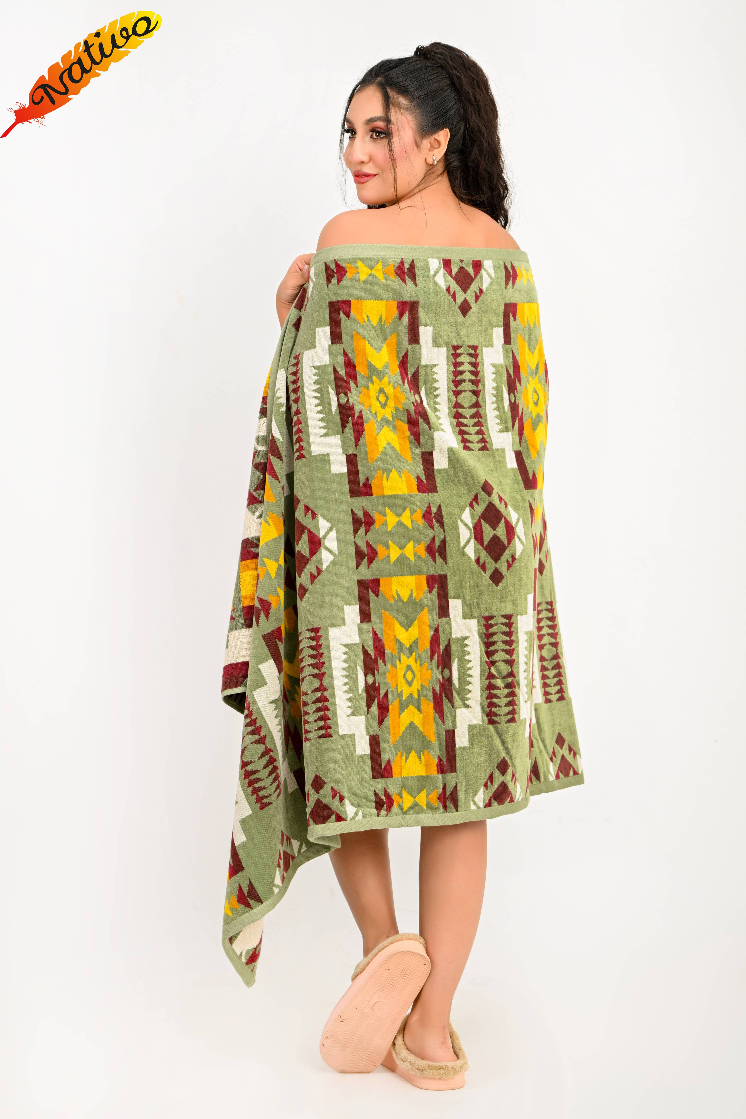 Beach Towel, Santa Fe Sage