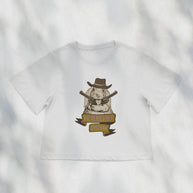 Bunny Cowgirl Boxy Crop Top