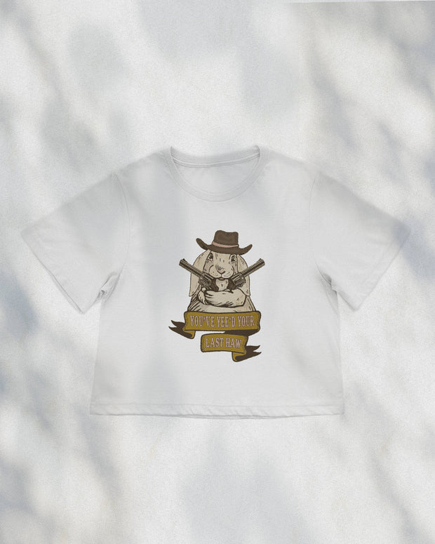 Bunny Cowgirl Boxy Crop Top
