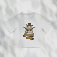 Bunny Cowgirl Boxy Crop Top