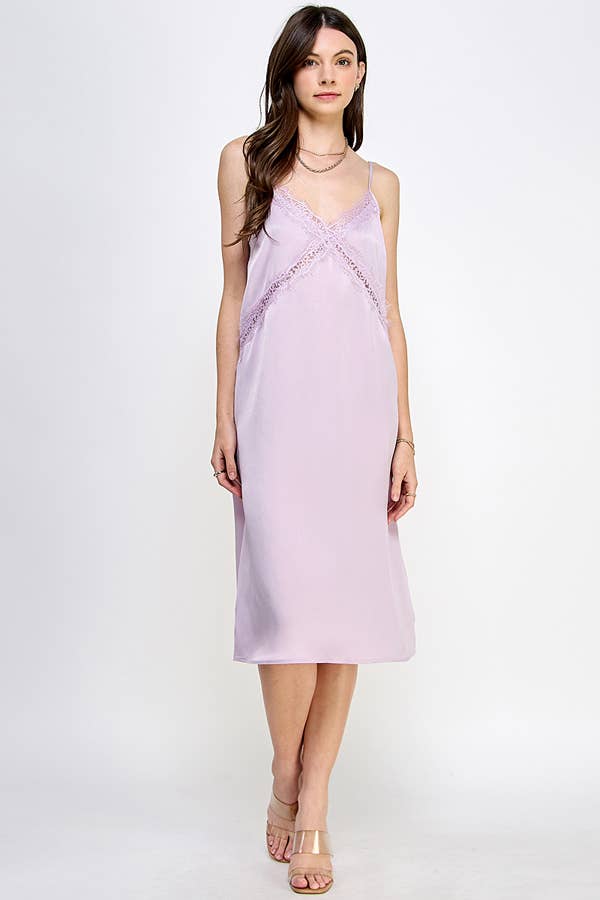 Satin Slip Dress