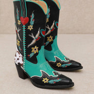 Elsie Love Birds Boot