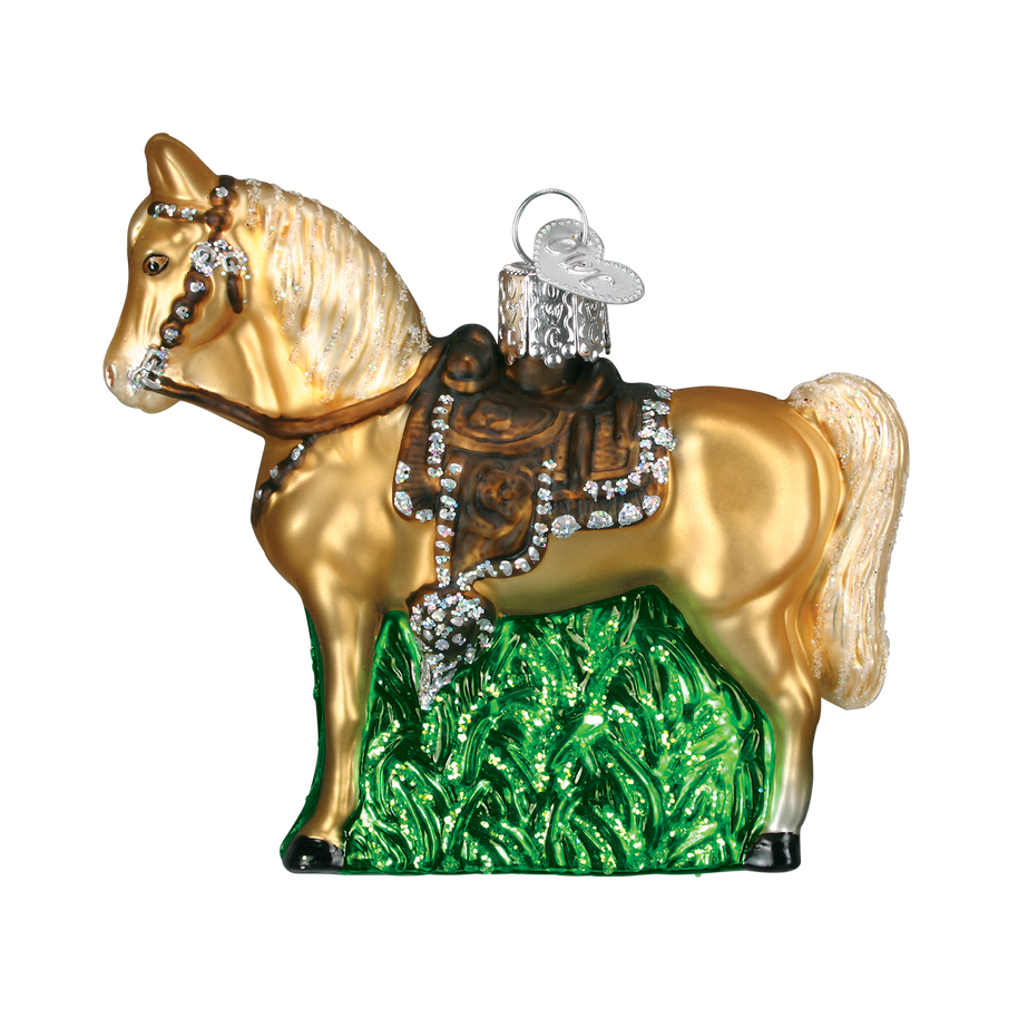 Western Horse Ornament