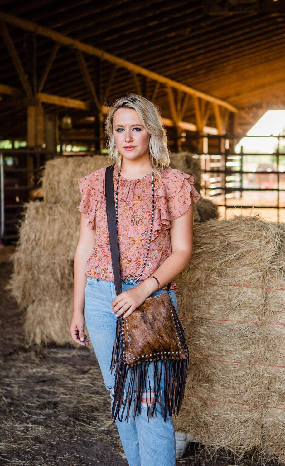 Fringed Cowgirl Crossbody with Fringe