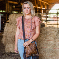 Fringed Cowgirl Crossbody with Fringe