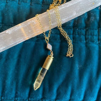 Crystal shell casing necklace - as seen on Lainey Wilson 