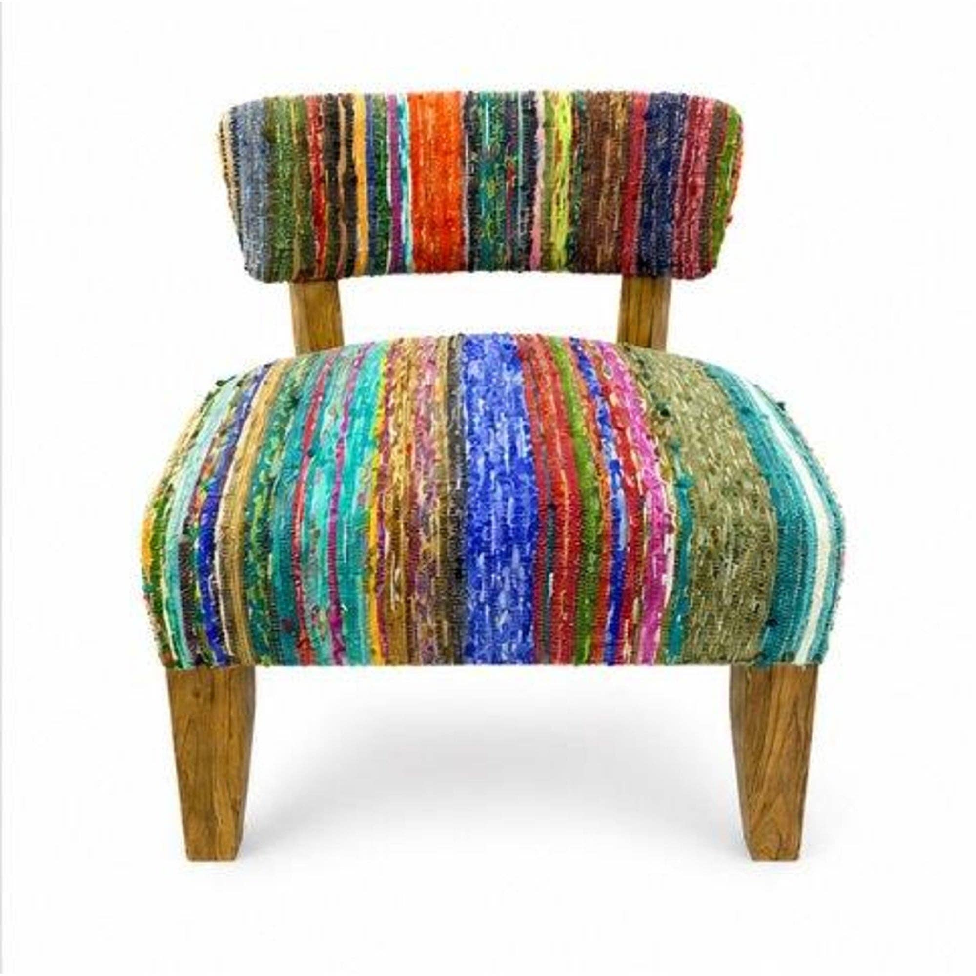 Upholstered Accent Chair, 25x25x27