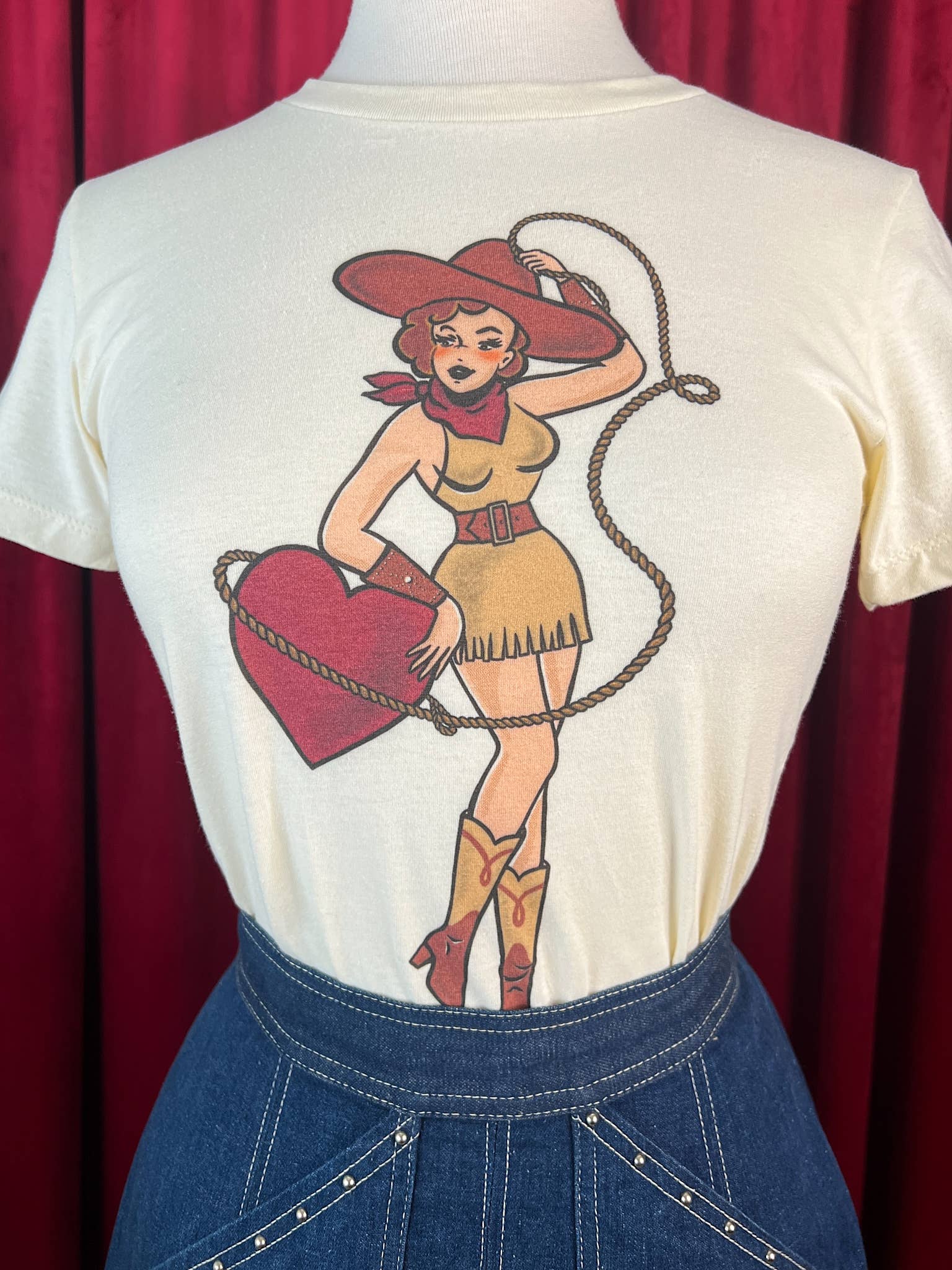 Heart Bandit Fitted Tee