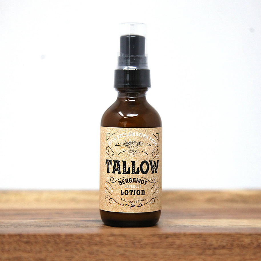 Tallow Lotion, 2 oz Bergamot