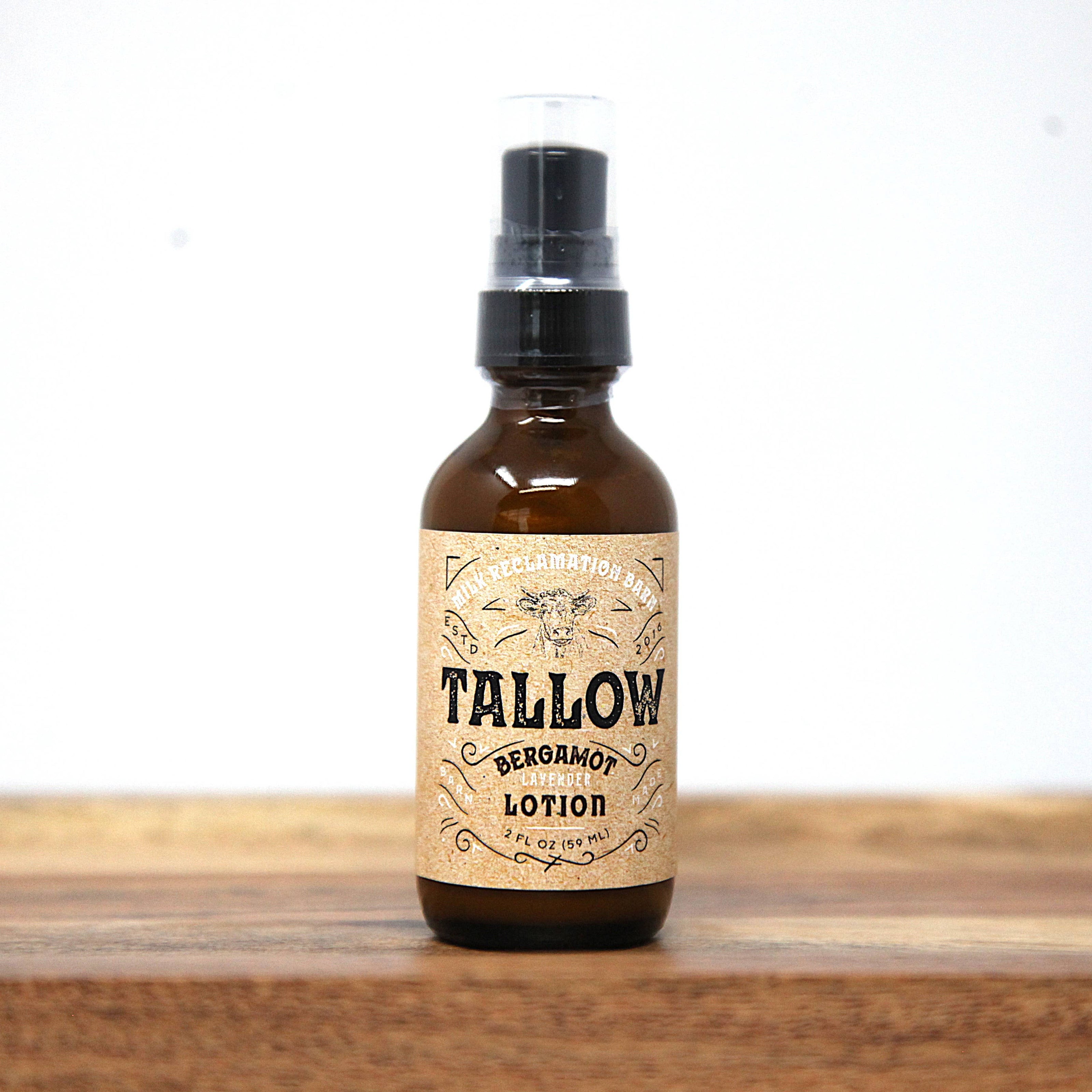 Tallow Lotion - 2 oz. Travel Bottle