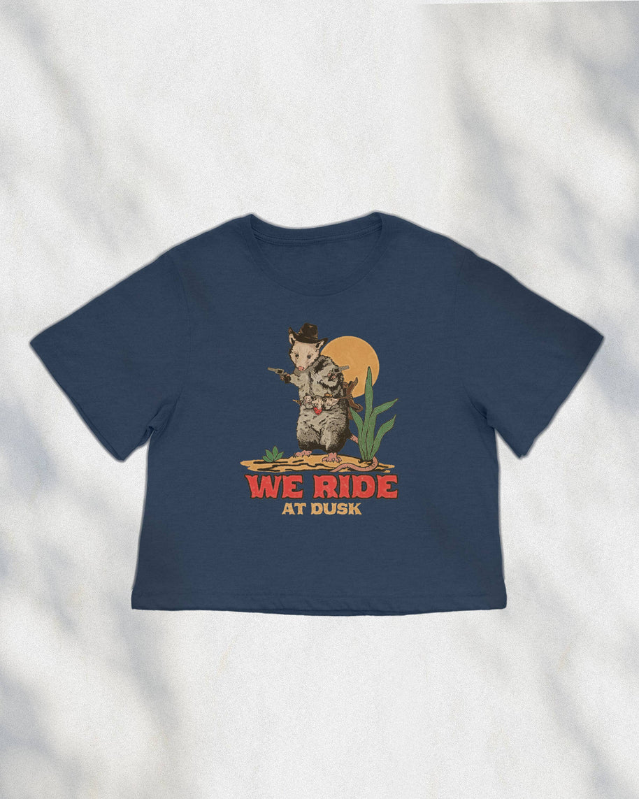 Possum Cowboy Boxy Crop