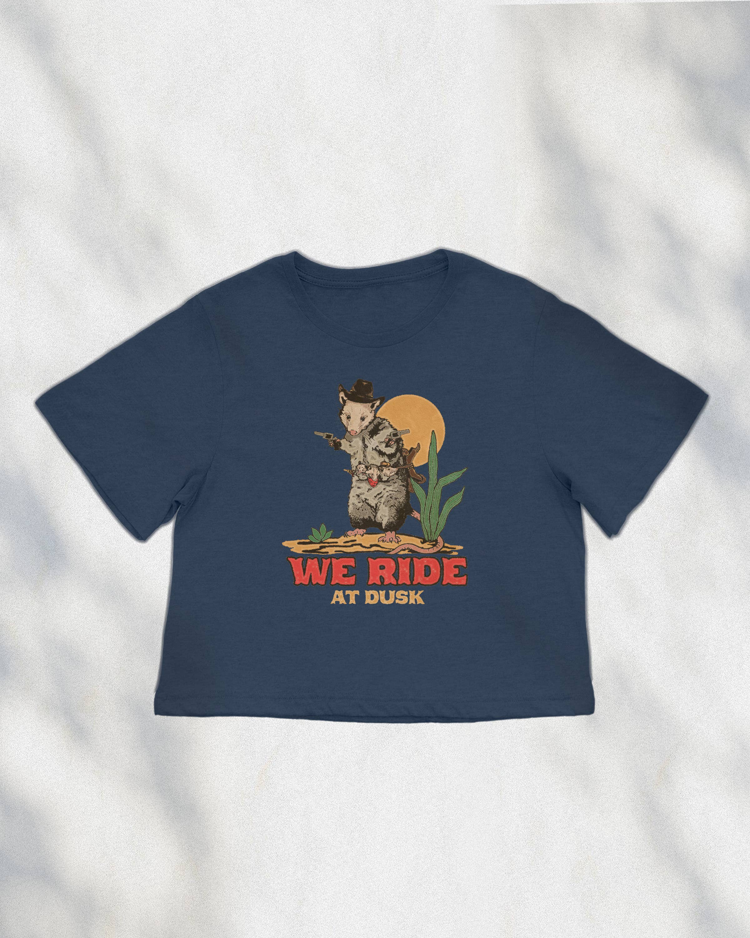 Possum Cowboy Boxy Crop