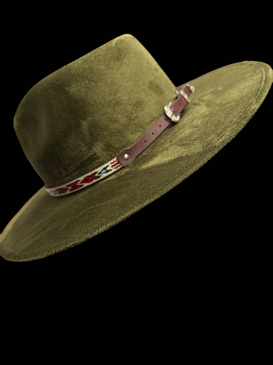Fabric Buckle Hat Band