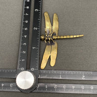 Dragonfly Brass Figurine