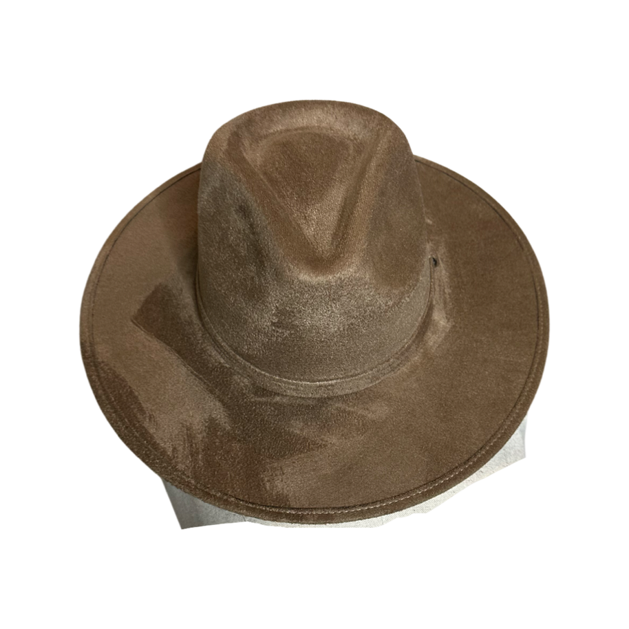 Rancher Vegan Suede Hat 