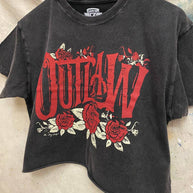Outlaw Cropped T-shirt