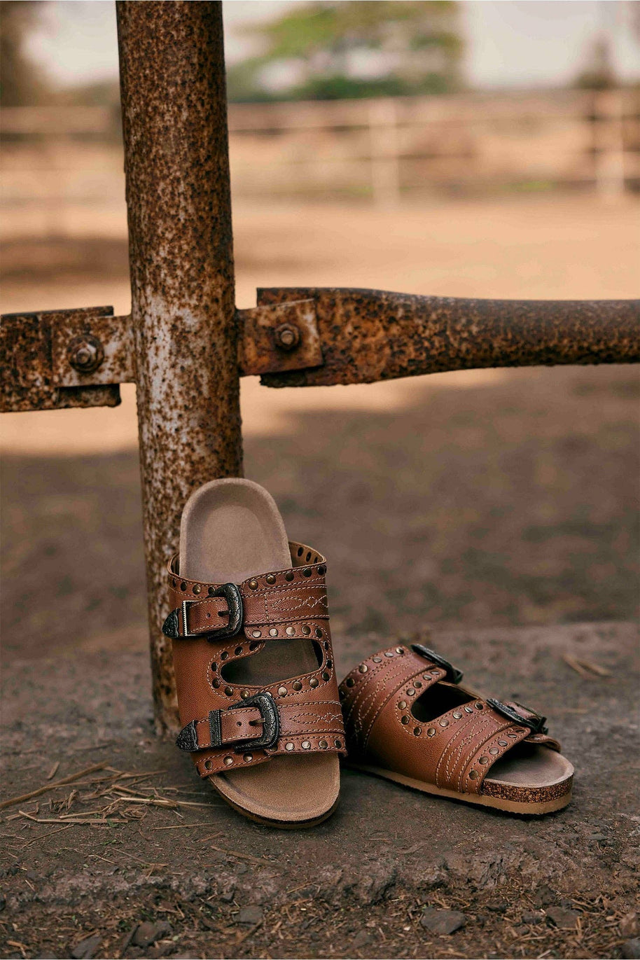 Myra Great Sonora Sunset Sandals, Tan