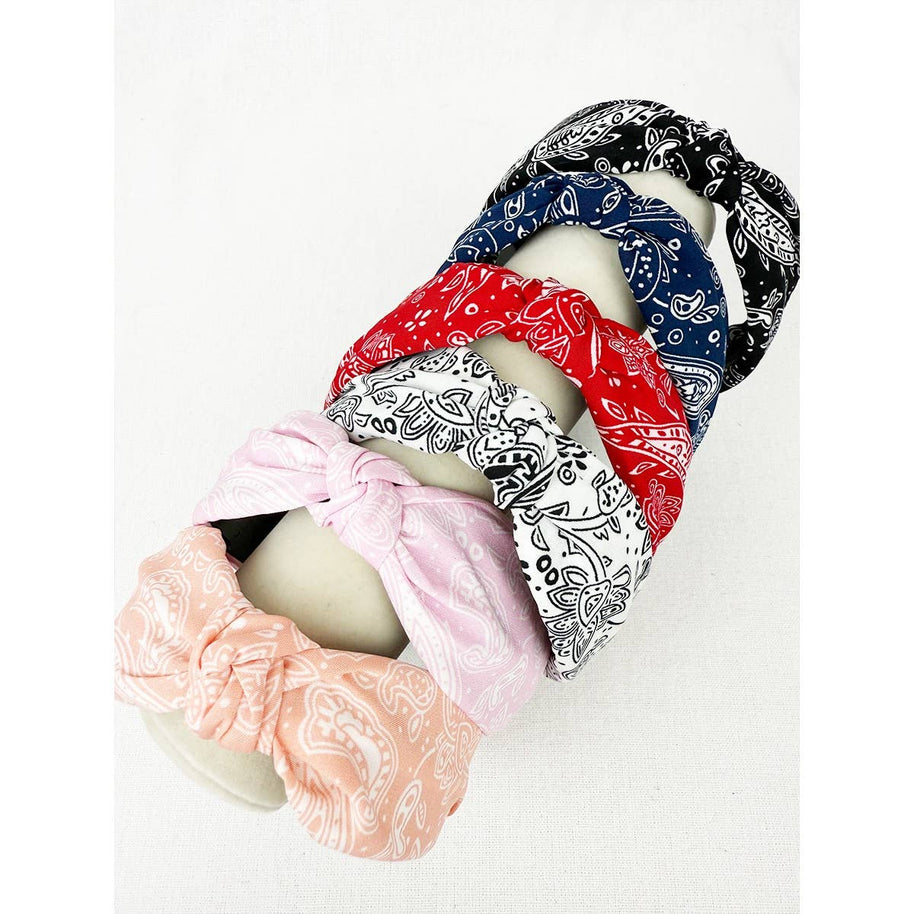 All Year Long Bandana Knot Hairband