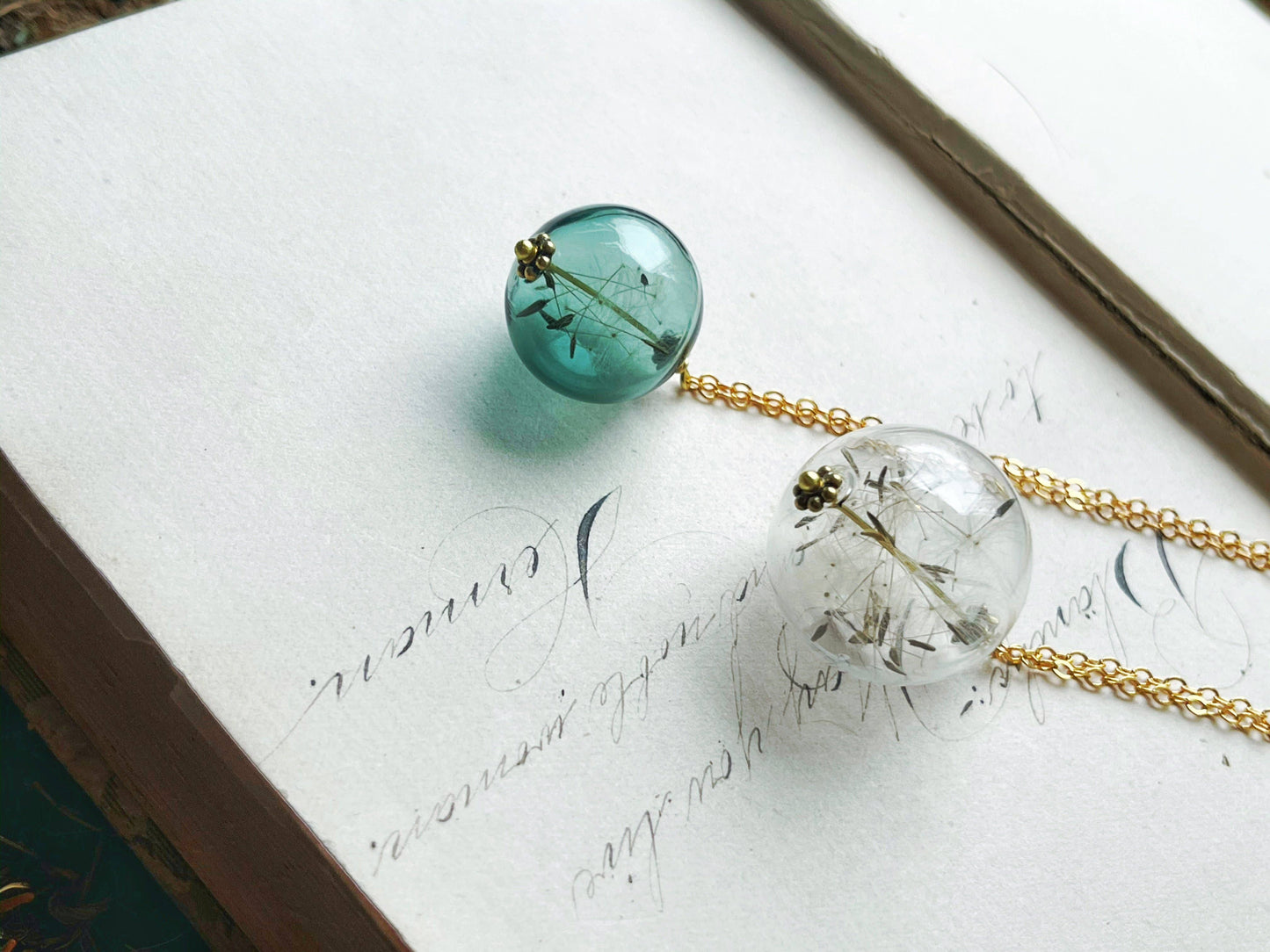 Dandelion Wish Necklace