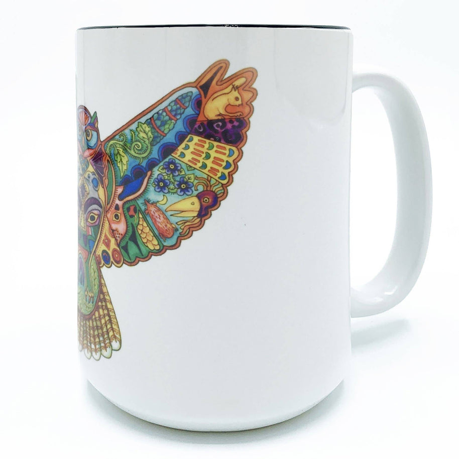 EarthArt Great Horned Owl Mug