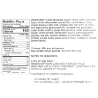 Candy Bar - Milk Chocolate - Bourbon Pecan Pie - 2.25 oz