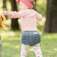 Light Denim RuffleButt Bloomer