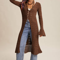 Crochet Longline Cardigan / Duster