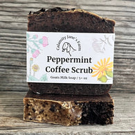 Peppermint Coffee Scrub & Soap