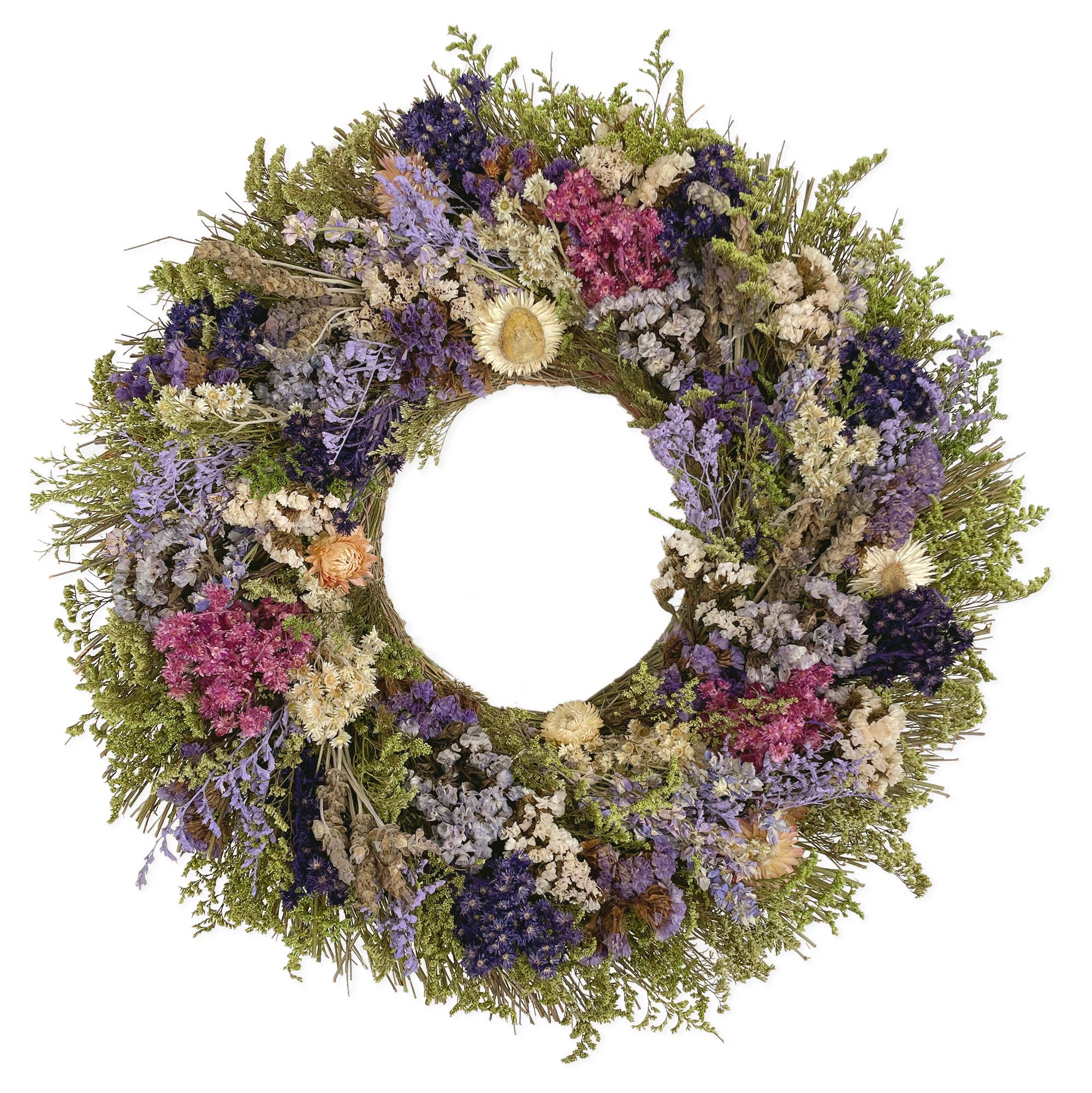 San Anselmo Dried Flower Wreath