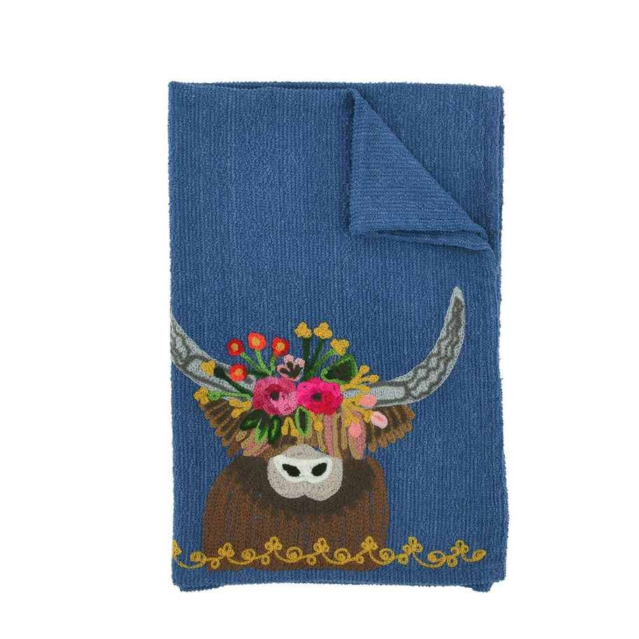 Highland Cow Terry Towel
