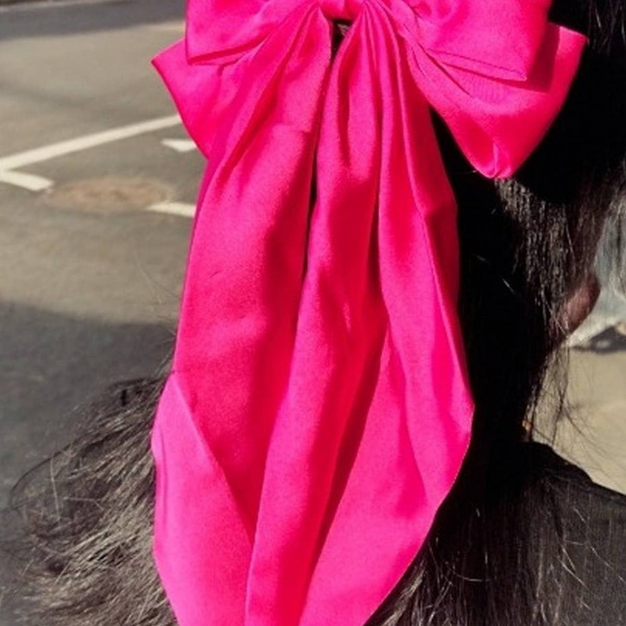 Big Bow Hair Clip: Several Colors