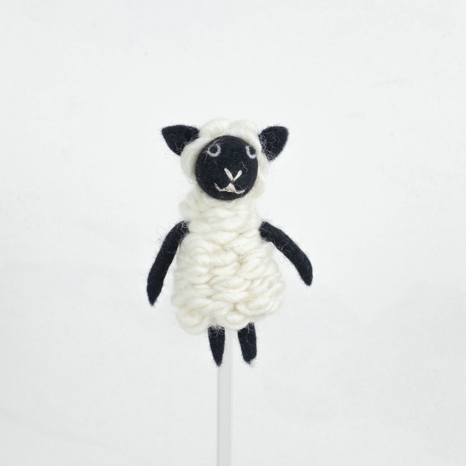 Finger Puppets - Natural Sheep -  Assorted