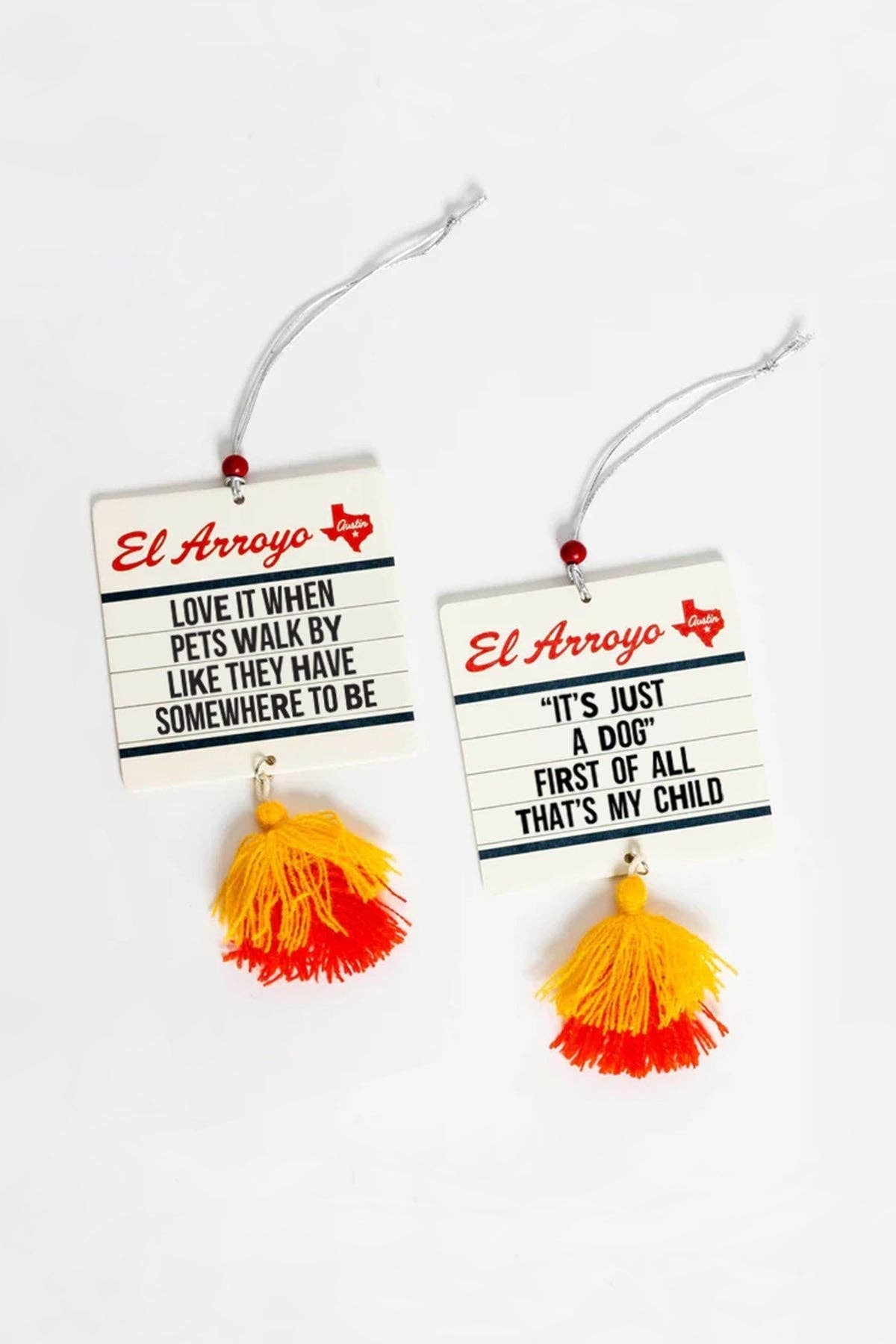 Just A Dog Marquee Car Air Freshener (2 Pack)