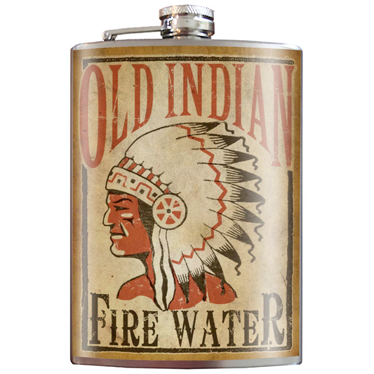 Flask - Old Indian Fire Water