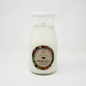 Milk Bottle Candle Cereal Milk