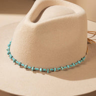 Organic Shaped Natural Stone Hat Band