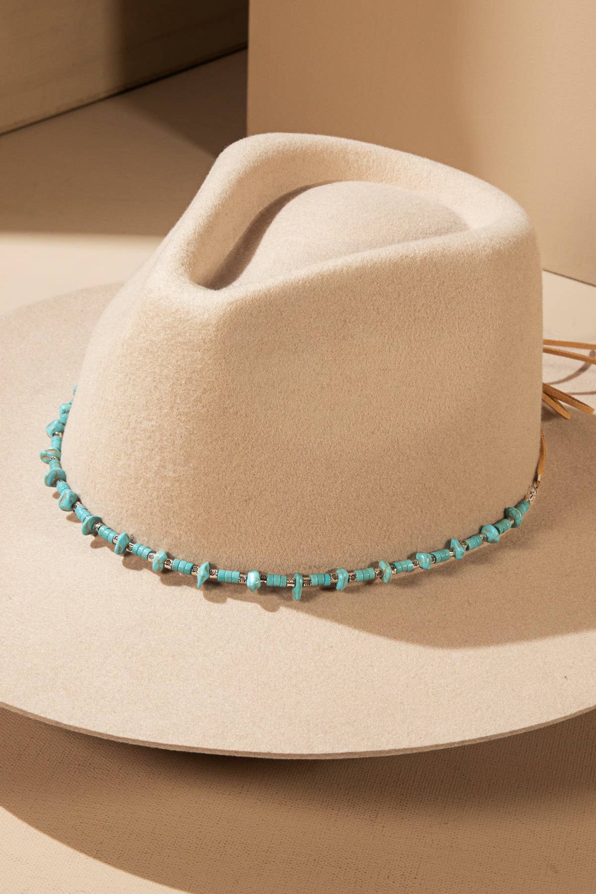 Organic Shaped Natural Stone Hat Band