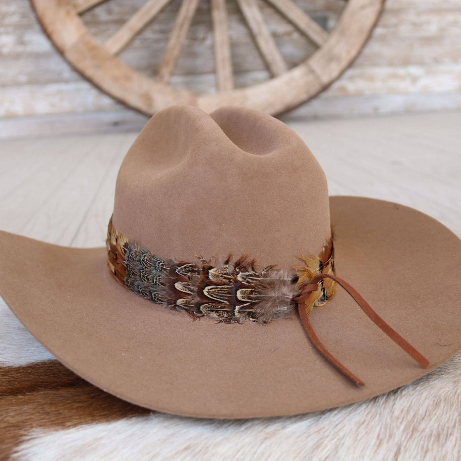 Shikoba II Feather Hat Band