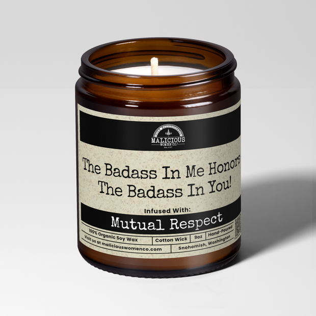 The Badass In Me Candle, 9oz