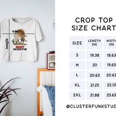 Boot Scootin Kitties Boxy Crop Top